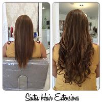 before and after hair extensions and more